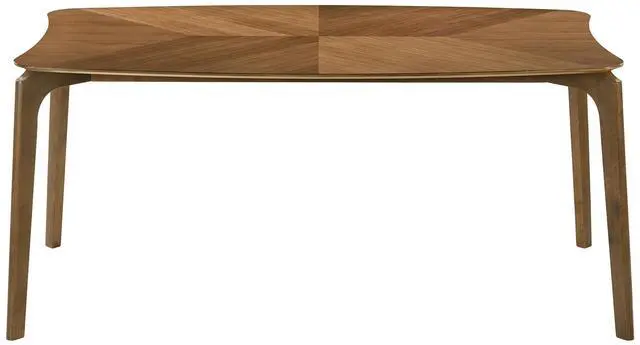 Alt view image 3 of 7 - Kalia Wood Dining Table in Walnut Finish
