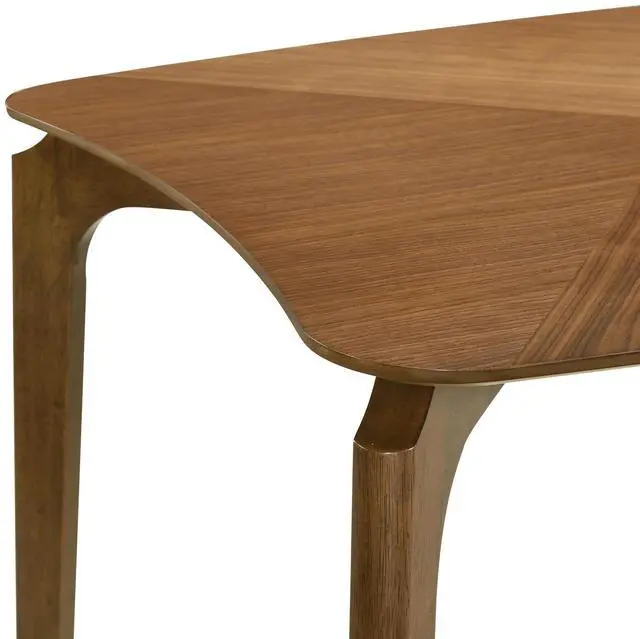 Alt view image 5 of 7 - Kalia Wood Dining Table in Walnut Finish