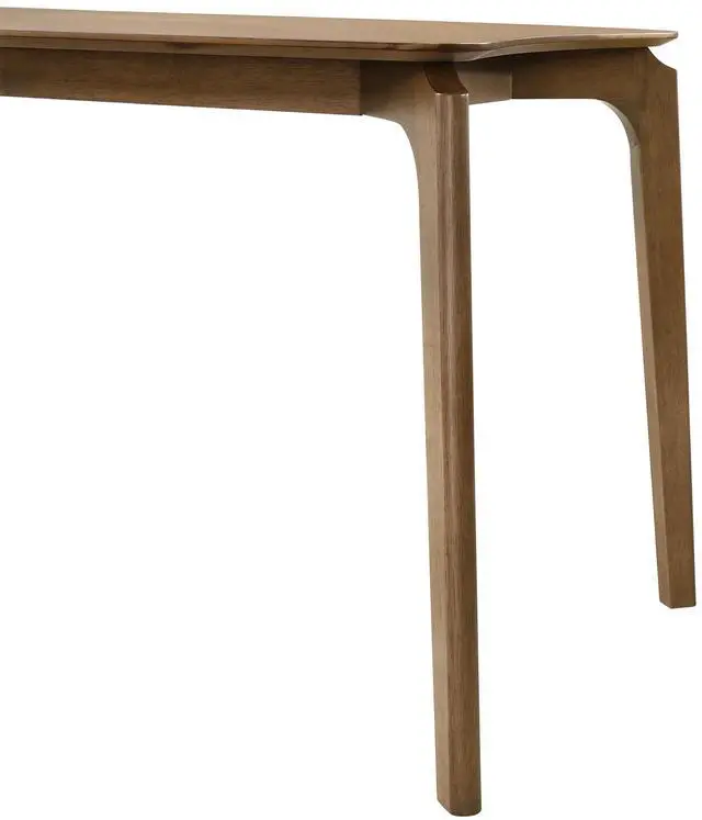 Alt view image 6 of 7 - Kalia Wood Dining Table in Walnut Finish