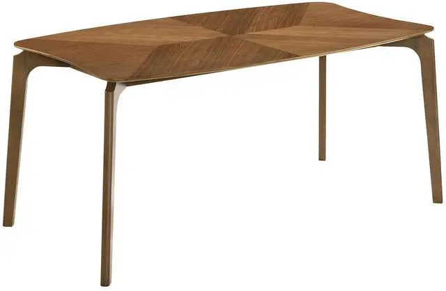 Main image of Kalia Wood Dining Table in Walnut Finish