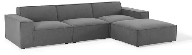 Main image of Restore 4-Piece Sectional Sofa Charcoal EEI-4113-CHA