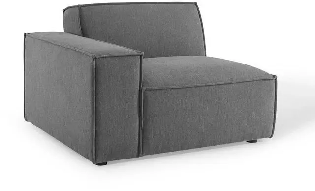 Alt view image 5 of 7 - Restore 4-Piece Sectional Sofa Charcoal EEI-4113-CHA