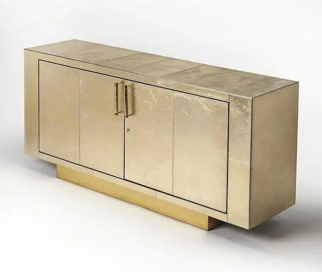 Main image of Francois Leather 70.5" Buffet Sideboard in Gold 3736350