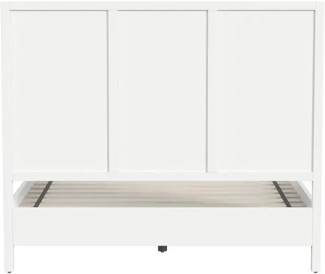 Alt view image 3 of 7 - Lark Queen Size Bed in White 5720304