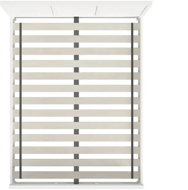 Alt view image 7 of 7 - Lark Queen Size Bed in White 5720304