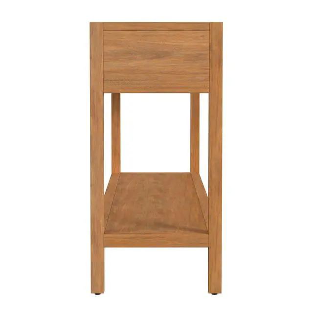 Alt view image 5 of 7 - Lark 3 Drawer 65" Console Table in Light Brown 5701312