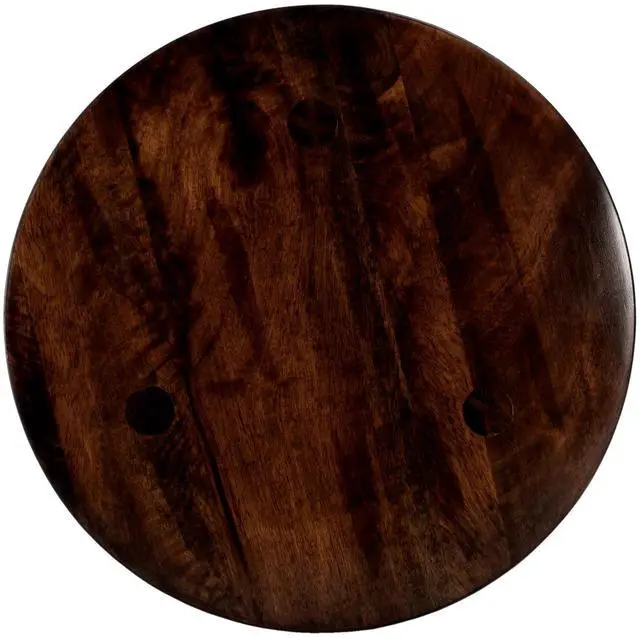 Alt view image 2 of 5 - Fluornoy Wood Side Table in Medium Brown 2773354