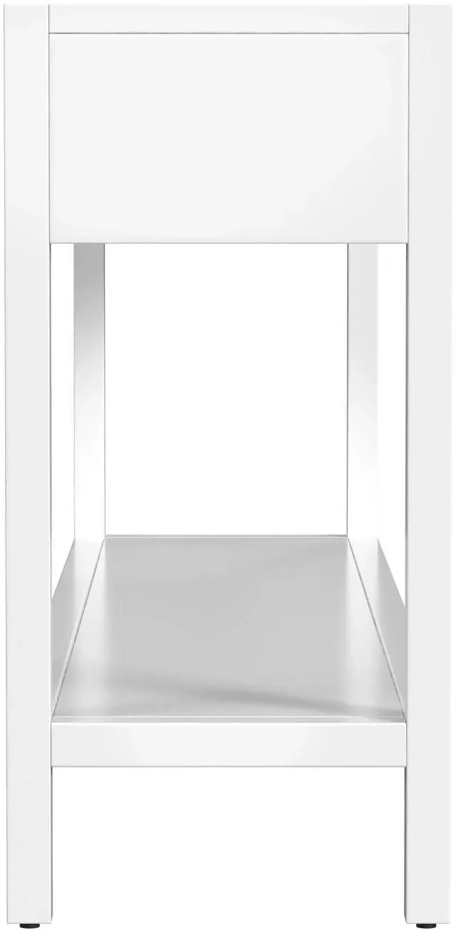 Alt view image 7 of 7 - Lark 3 Drawer 65" Console Table in White 5701304