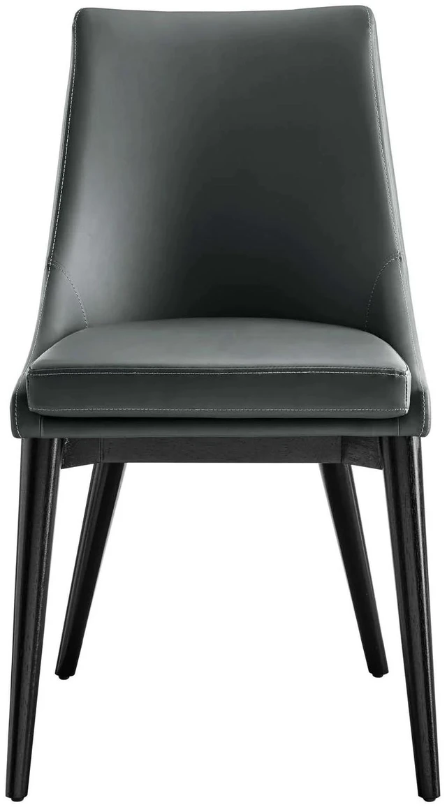 Alt view image 5 of 7 - Viscount Vegan Leather Dining Chair by Modway