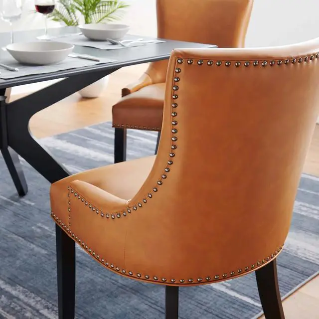 Alt view image 8 of 8 - Marquis Vegan Leather Dining Chair