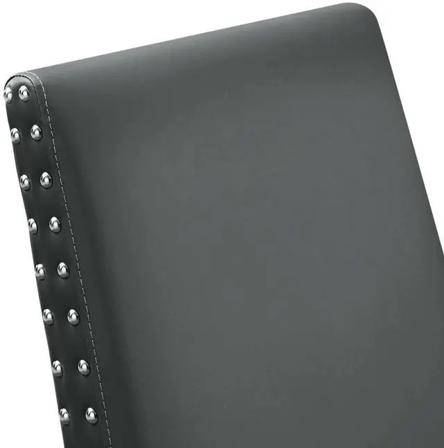 Alt view image 8 of 13 - Parcel Dining Faux Leather Side Chair