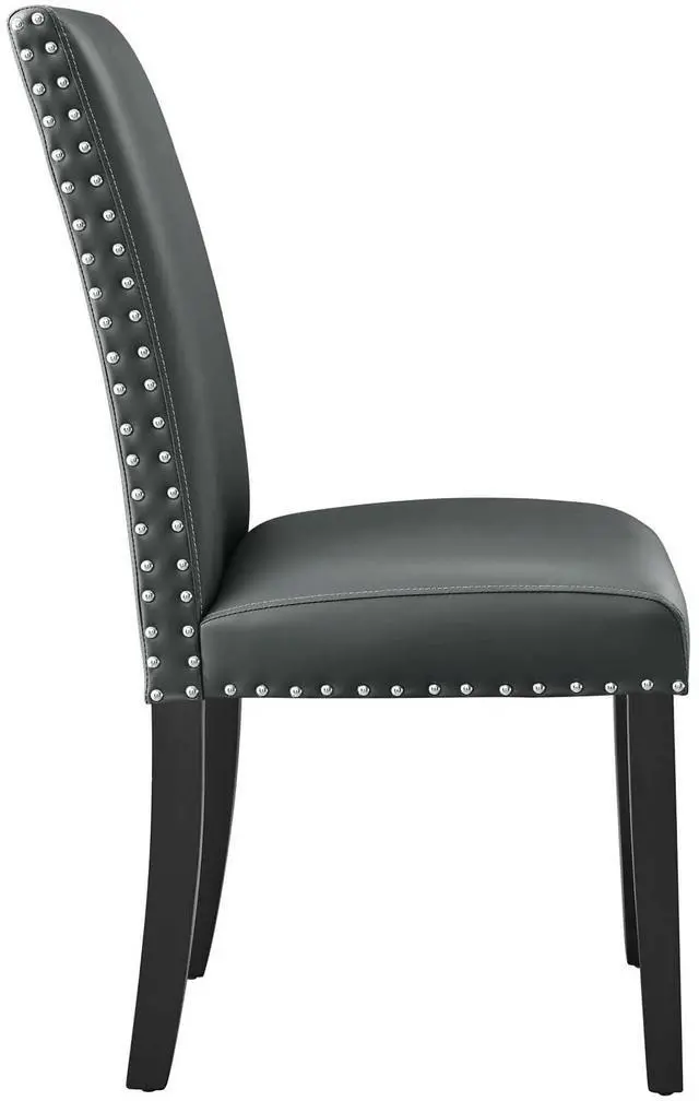 Alt view image 9 of 13 - Parcel Dining Faux Leather Side Chair