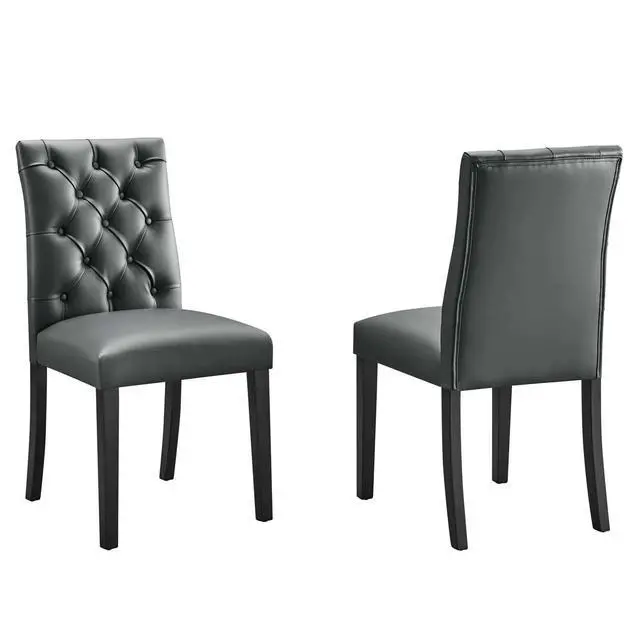 Alt view image 2 of 8 - Duchess Dining Chair Vinyl Set of 2