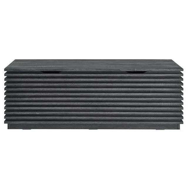 Alt view image 3 of 7 - Render Storage Bench Charcoal EEI-6057-CHA