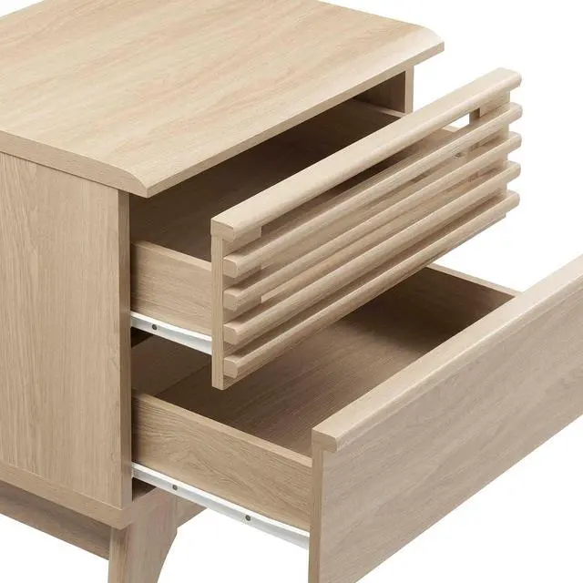 Alt view image 2 of 7 - Render Nightstand Oak MOD-7071-OAK