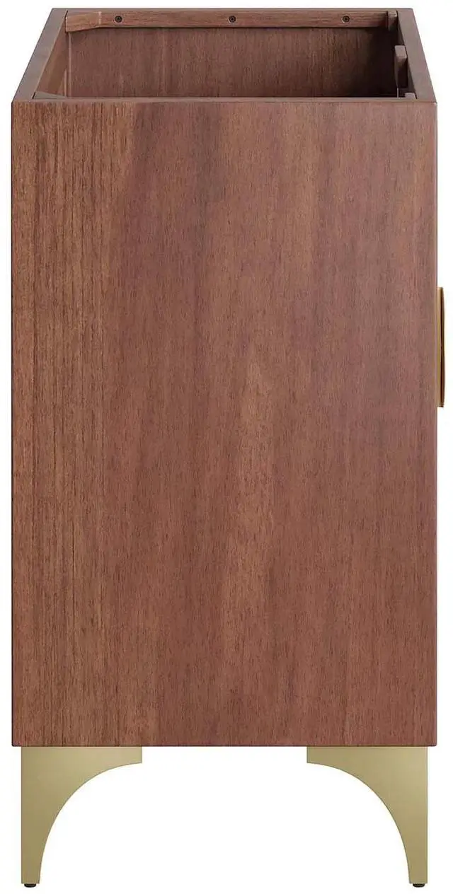 Alt view image 2 of 7 - Daylight 36" Bathroom Vanity Cabinet Walnut EEI-6167-WAL