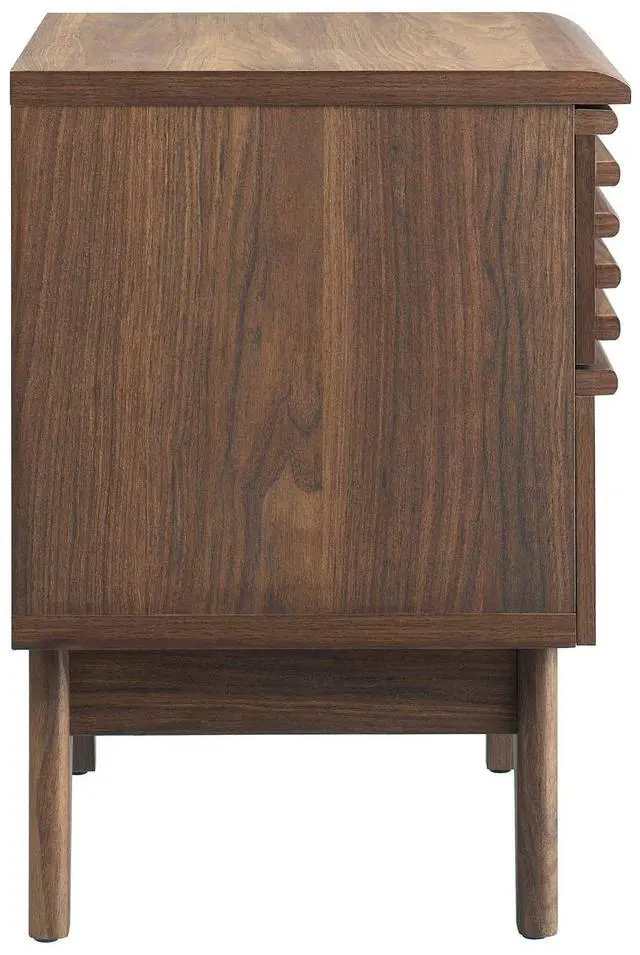 Alt view image 3 of 7 - Render Nightstand Walnut MOD-7071-WAL