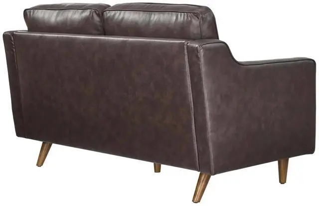 Alt view image 9 of 11 - Impart Genuine Leather Loveseat