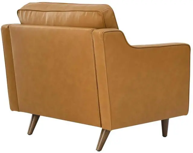 Alt view image 6 of 8 - Impart Genuine Leather Armchair