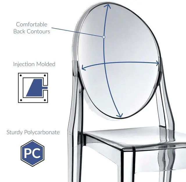 Alt view image 8 of 12 - Casper Dining Chairs Set of 2 - Smoke