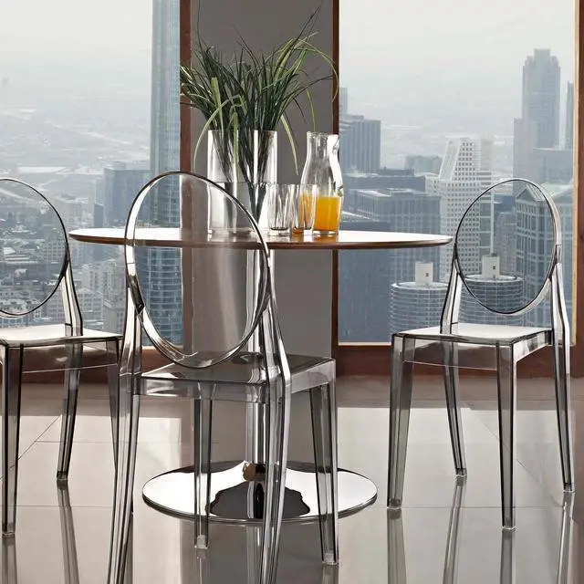 Alt view image 12 of 12 - Casper Dining Chairs Set of 2 - Smoke