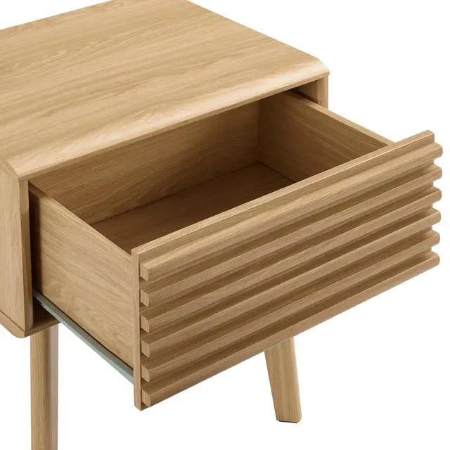 Alt view image 2 of 7 - Render End Table Oak EEI-3345-OAK