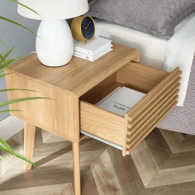 Alt view image 5 of 7 - Render End Table Oak EEI-3345-OAK