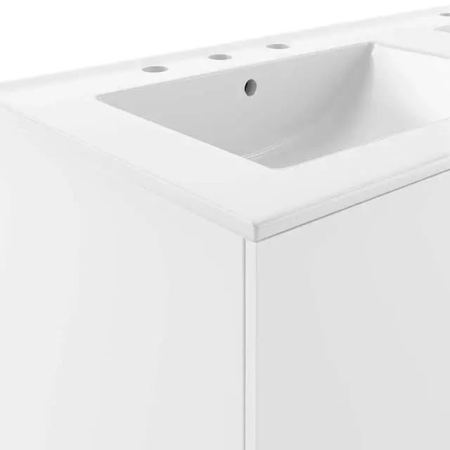 Alt view image 3 of 7 - Vitality 48" Double Sink Bathroom Vanity White White EEI-5785-WHI-WHI