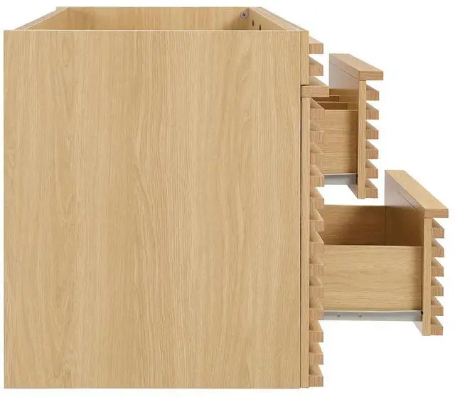 Alt view image 9 of 13 - Render 48" Wall-Mount Bathroom Vanity Cabinet