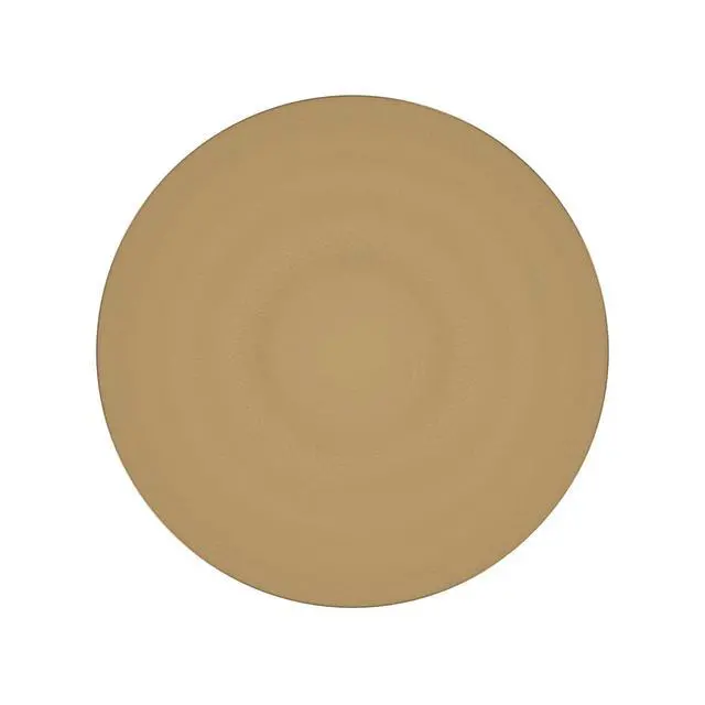 Alt view image 2 of 5 - Darien Round Pedestal 10"W Side Table in Gold 4324226