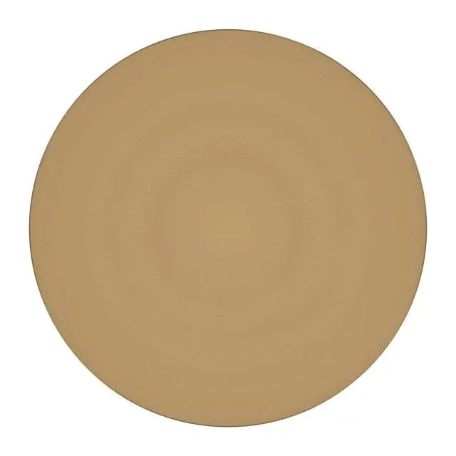 Alt view image 4 of 5 - Darien Round Pedestal 10"W Side Table in Gold 4324226