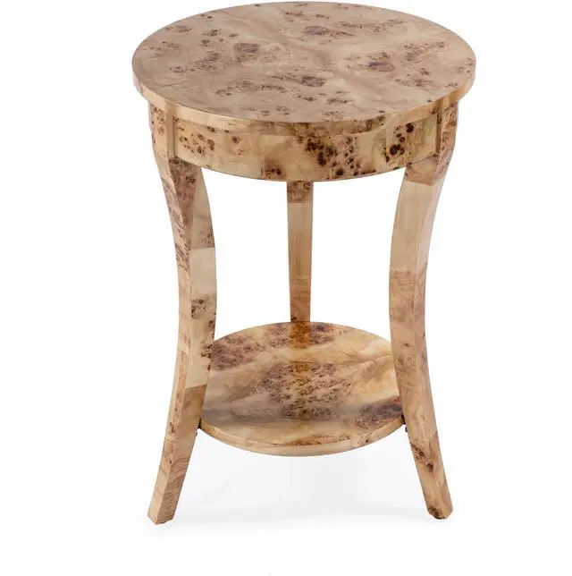 Main image of Holdin Round 18"W Side Table in Light Brown 0992443