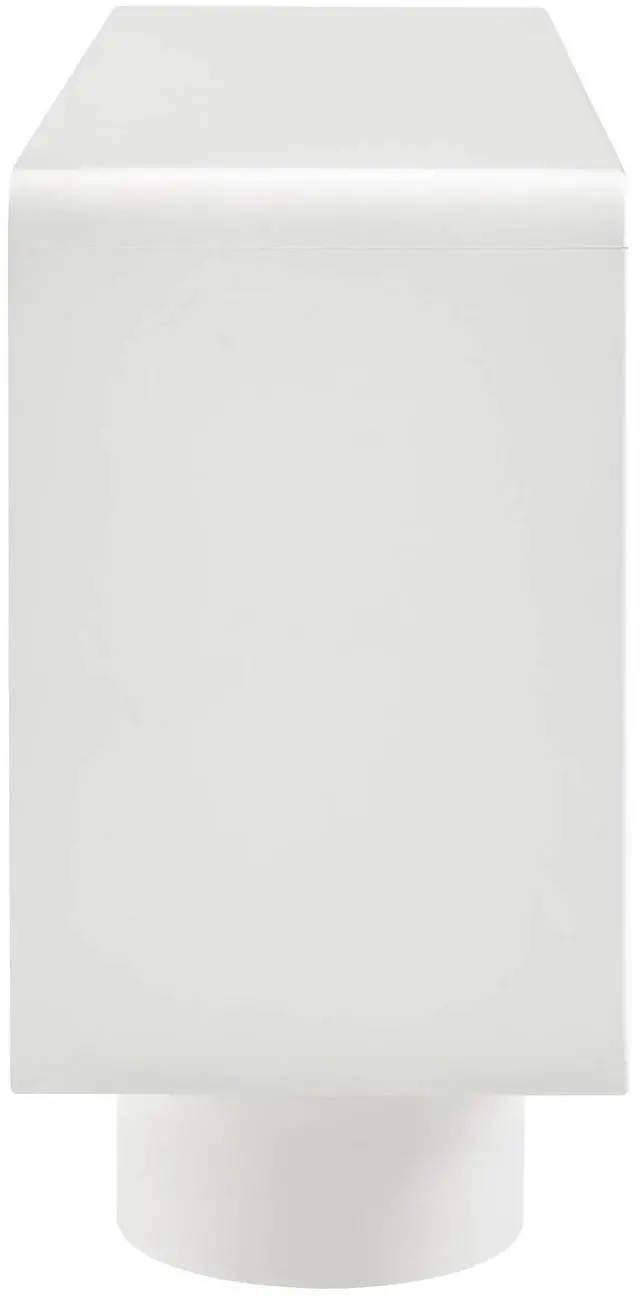 Alt view image 4 of 7 - Lumo 4-Door Curved Wood Accent Cabinet by Modway