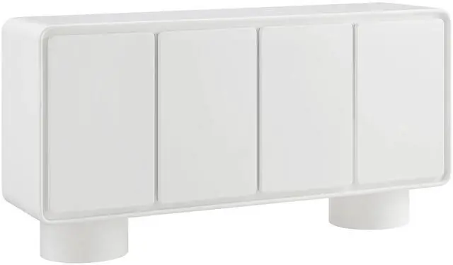 Main image of Lumo 4-Door Curved Wood Accent Cabinet by Modway