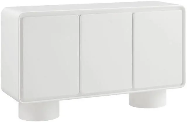 Main image of Lumo 3-Door Curved Wood Accent Cabinet by Modway