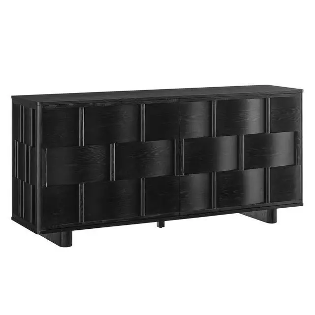 Main image of Foundry 71" Woven Design Buffet Storage Cabinet by Modway