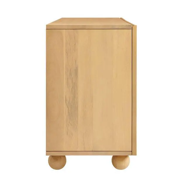 Alt view image 4 of 7 - Sorren 72 Inch Scalloped Wood 4-Door Sideboard by Modway