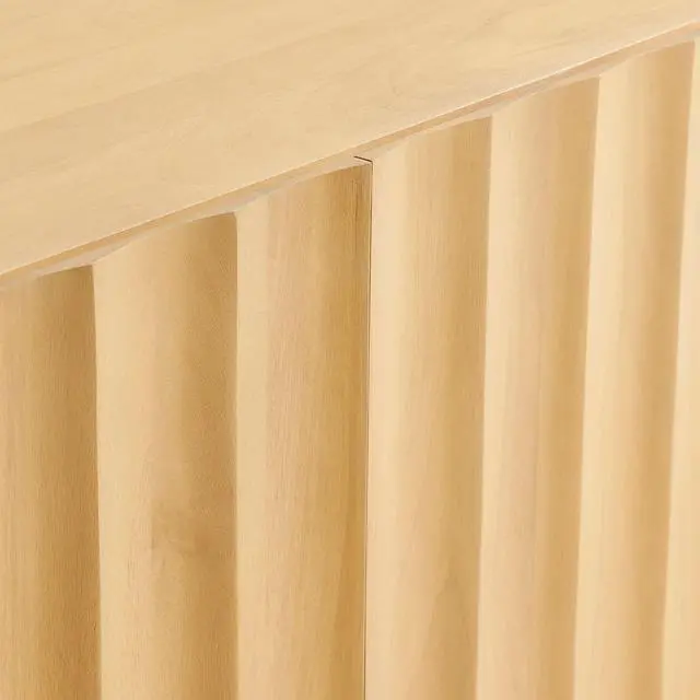 Alt view image 6 of 7 - Sorren 72 Inch Scalloped Wood 4-Door Sideboard by Modway