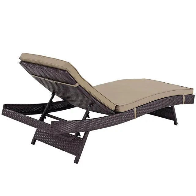 Alt view image 3 of 7 - Convene Chaise Outdoor Patio Set and Double Chaise