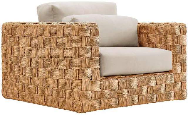 Main image of Thames Outdoor Patio Wicker Outdoor Patio Rattan Armchair