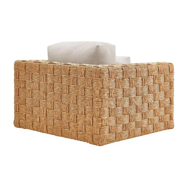 Alt view image 5 of 7 - Thames Outdoor Patio Wicker Outdoor Patio Rattan Armchair