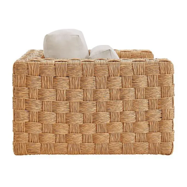 Alt view image 4 of 7 - Thames Outdoor Patio Wicker Outdoor Patio Rattan Armchair