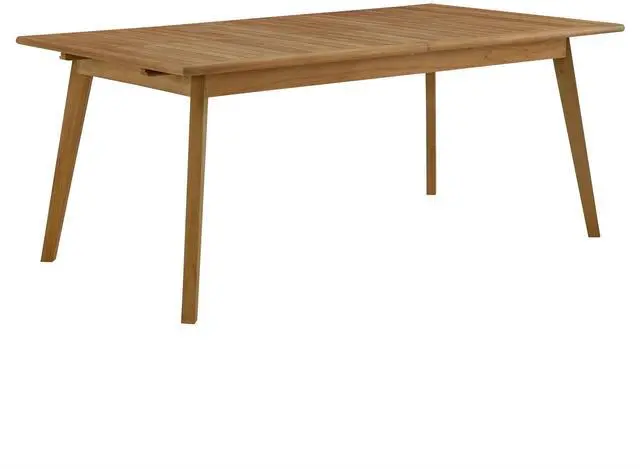 Alt view image 6 of 7 - Vienna 7-Piece Outdoor Patio Teak and Rope Dining Set with Armless Chairs by Modway