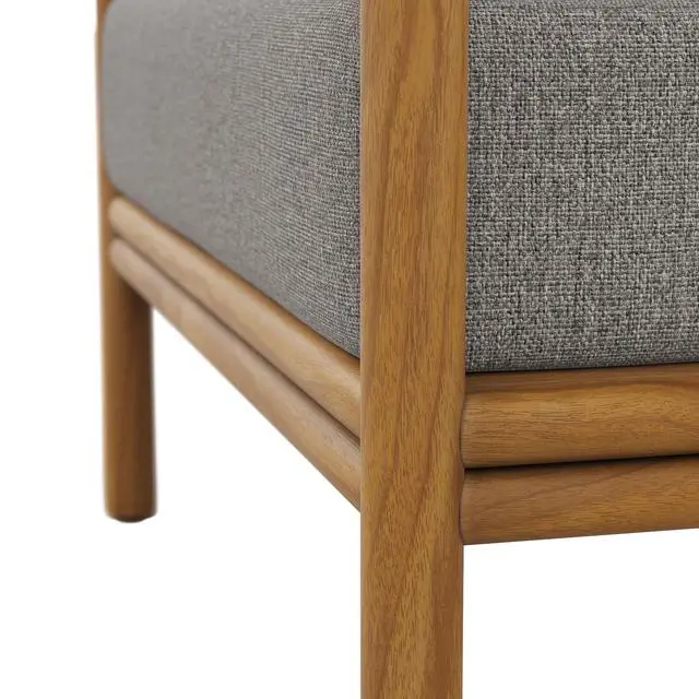 Alt view image 7 of 7 - Wren Outdoor Patio Teak Wood Armchair by Modway