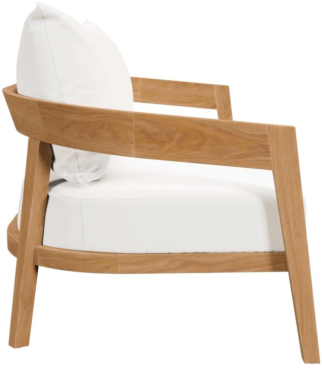 Alt view image 8 of 13 - Brisbane Teak Wood Outdoor Patio Loveseat