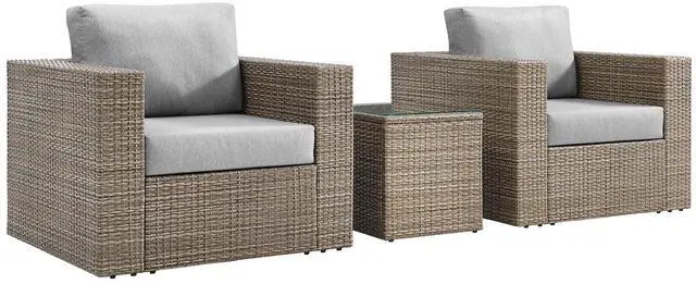 Main image of Convene 3-Piece Outdoor Patio Furniture Set by Modway