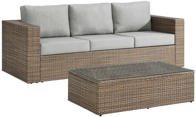 Main image of Convene 2-Piece Outdoor Patio Furniture Set by Modway