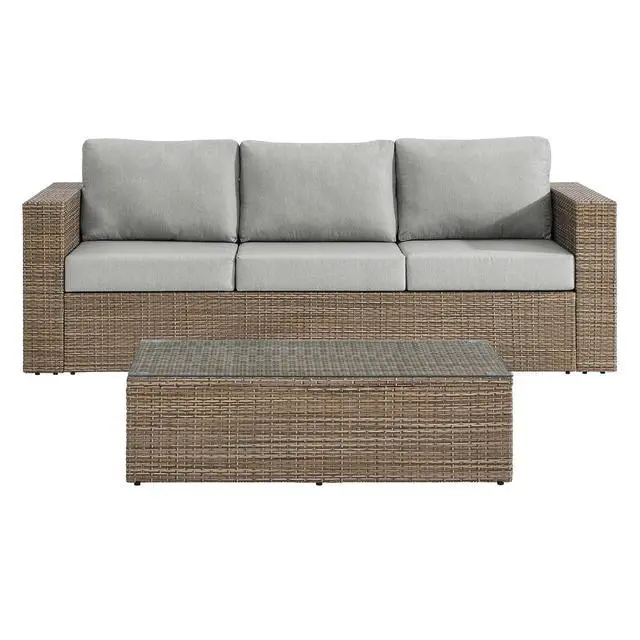 Alt view image 2 of 7 - Convene 2-Piece Outdoor Patio Furniture Set by Modway