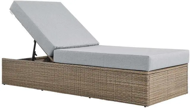 Main image of Convene Outdoor Patio Chaise Lounge Chair by Modway