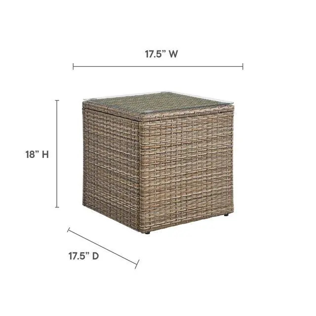 Alt view image 3 of 7 - Convene Outdoor Patio Side Table